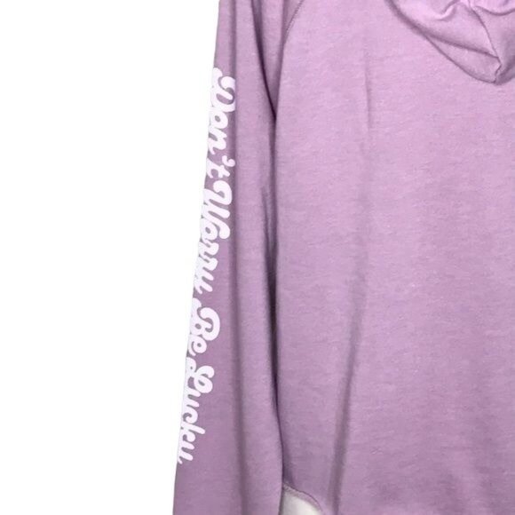 Lucky Brand L Be Lucky hoodie lavender - Picture 3 of 8
